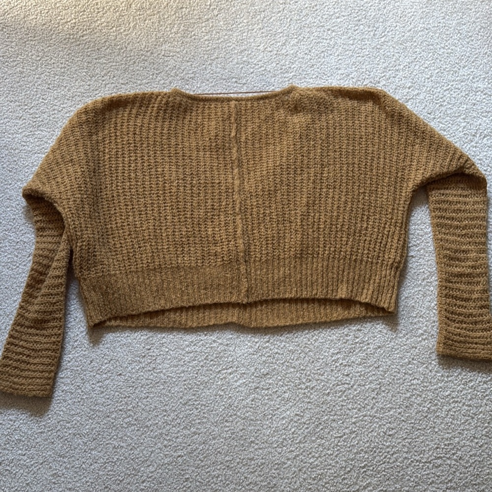 EUC free people moonbeam v-neck sweater - Picture 9 of 12